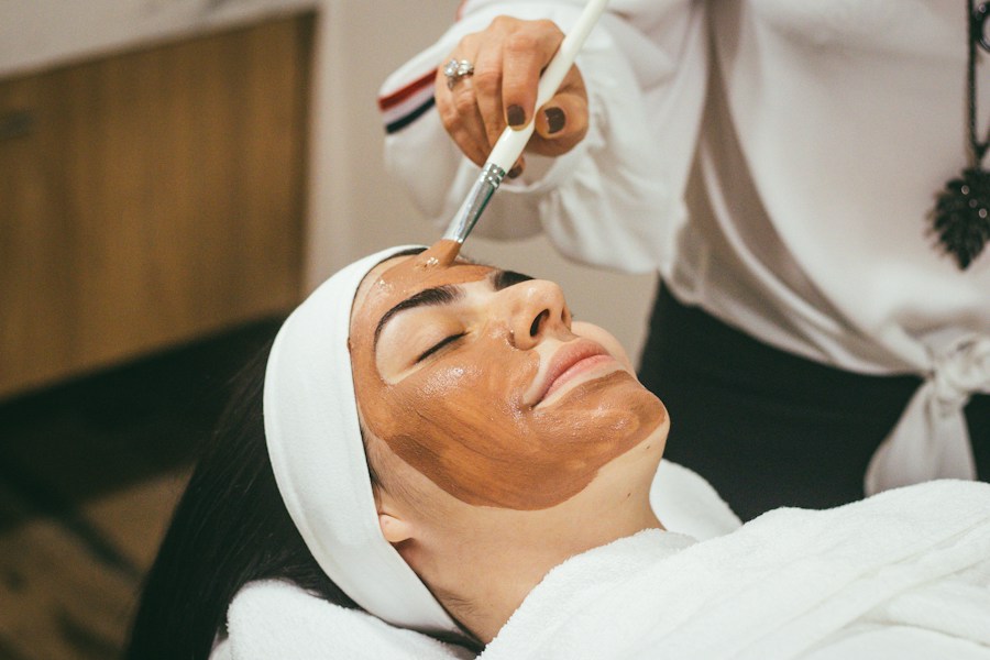 Illustrative facial treatment